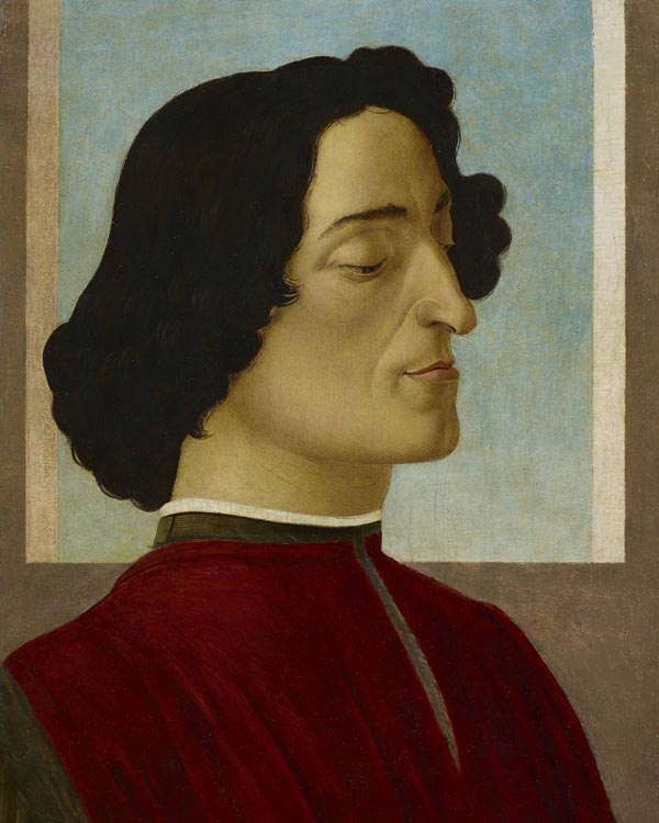Sandro Botticelli, Ritratto di Giuliano de’ Medici (1478-80)
